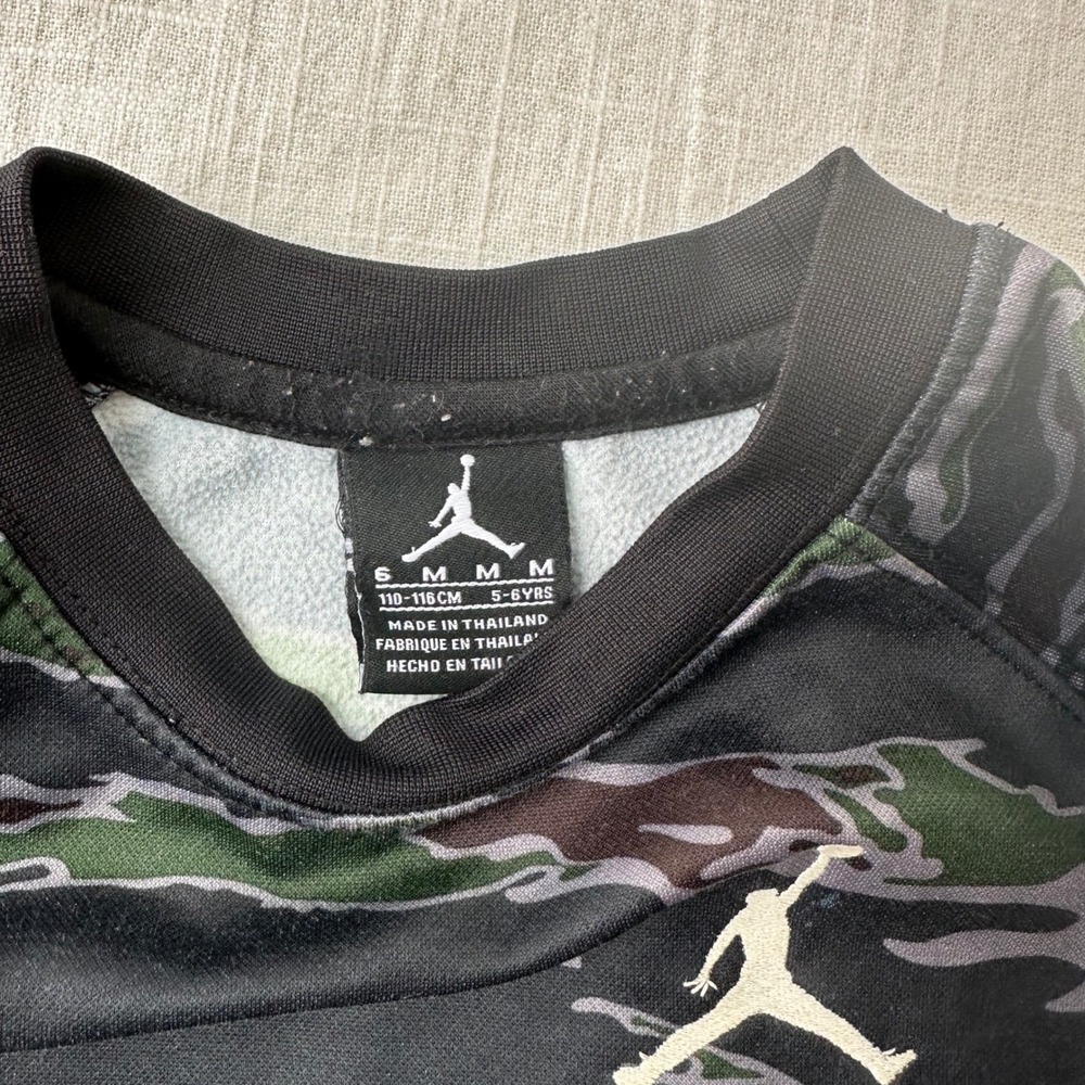 Jordan Therma Diamond Big Kids' (Boys') Crew Camo Pullover Crewneck Size M - Picture 3 of 11